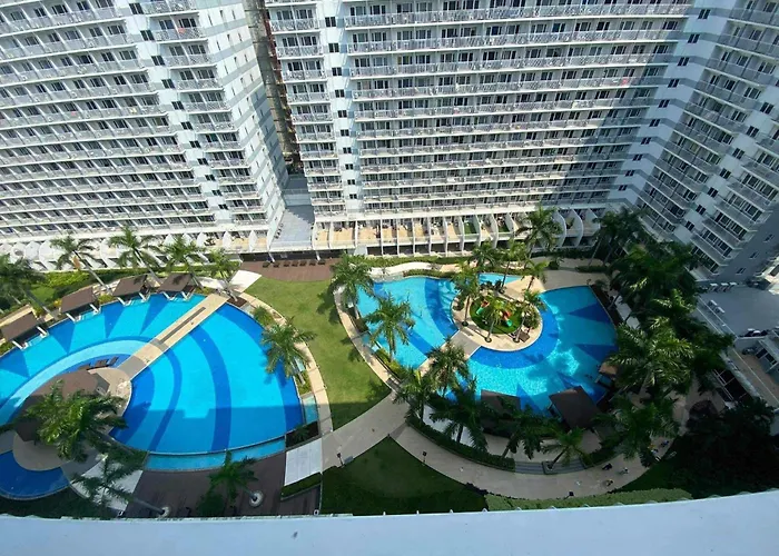 1br Big Cut 1524d Window Edsa Moa 2beds Queen Size 1pullout 1extra Mattress Apartment
